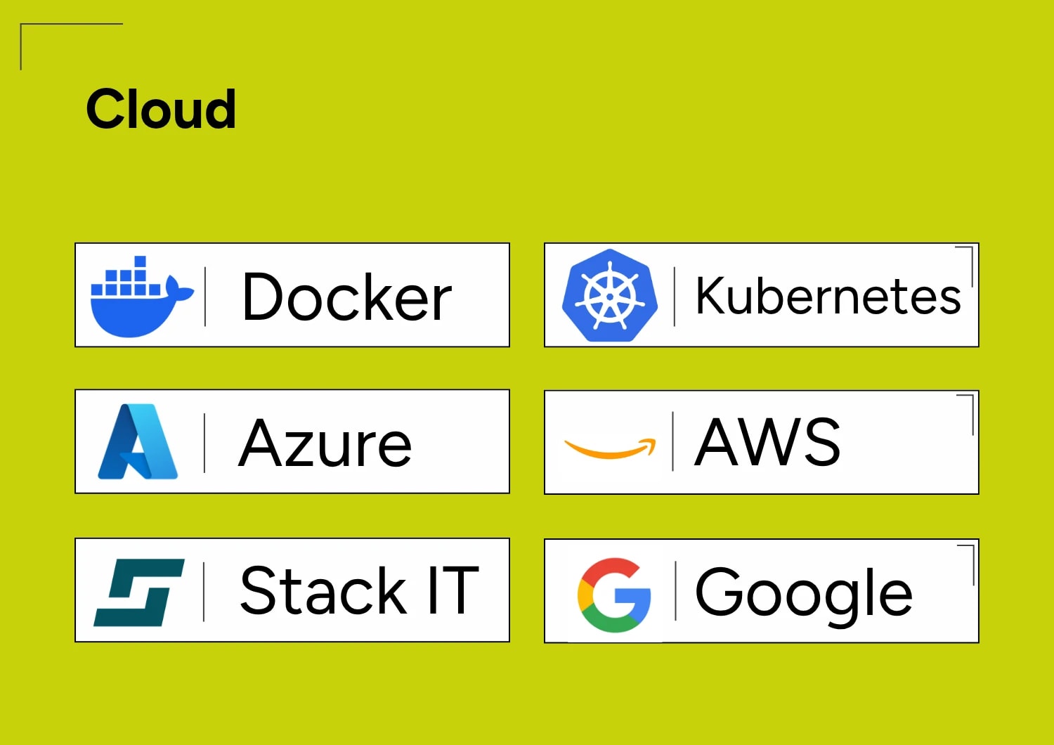 Technologien Cloud